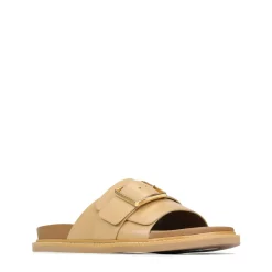 New EOS Footwear DEDE SLIDE LEATHER SANDALS