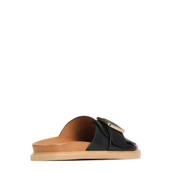 New EOS Footwear DEDE SLIDE LEATHER SANDALS