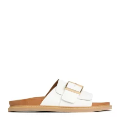 New EOS Footwear DEDE SLIDE LEATHER SANDALS