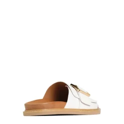 New EOS Footwear DEDE SLIDE LEATHER SANDALS