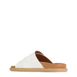 New EOS Footwear DEDE SLIDE LEATHER SANDALS