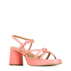 Discount EOS Footwear DORIANO LEATHER HEEL SANDALS