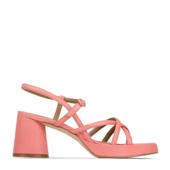 Discount EOS Footwear DORIANO LEATHER HEEL SANDALS