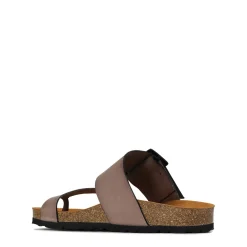 Cheap EOS Footwear EDGY LEATHER SLIDE SANDAL