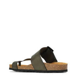Cheap EOS Footwear EDGY LEATHER SLIDE SANDAL