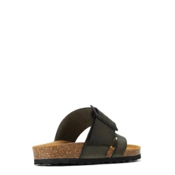 Cheap EOS Footwear EDGY LEATHER SLIDE SANDAL