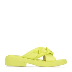 Discount EOS Footwear ELEASE LEATHER SLIDE HEEL SANDALS