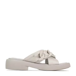 Discount EOS Footwear ELEASE LEATHER SLIDE HEEL SANDALS