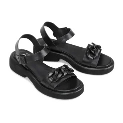 New EOS Footwear ELEESHA LEATHER SANDALS