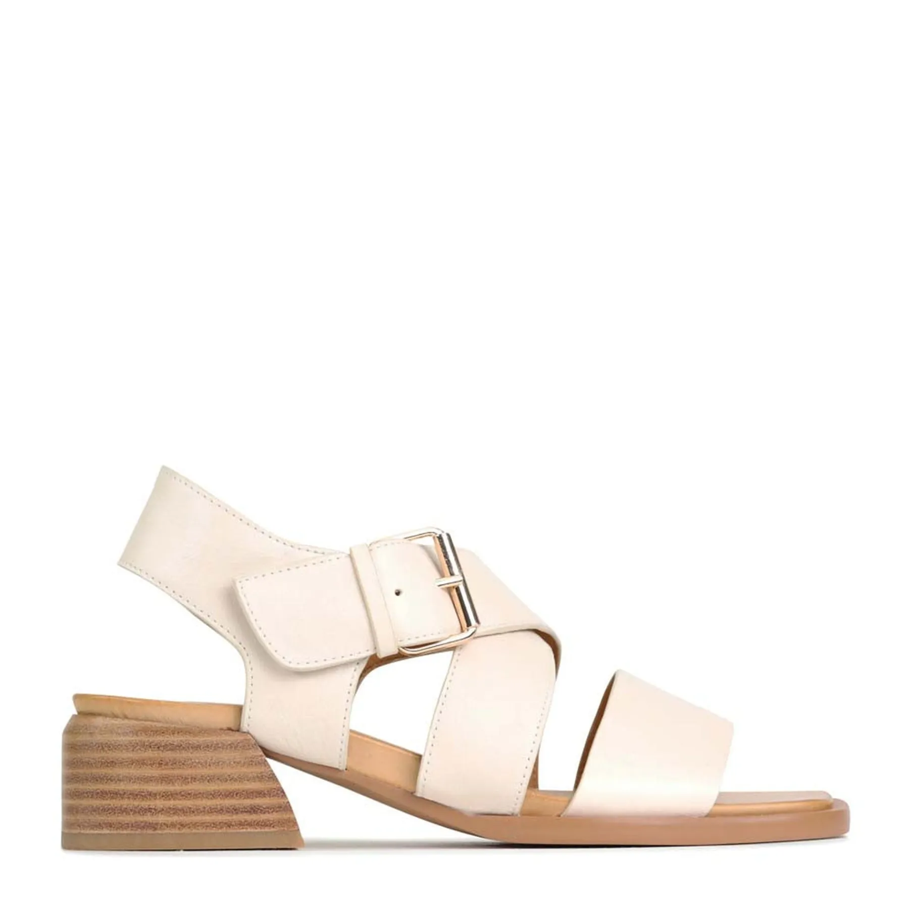 Shop EOS Footwear ELLI ANKLE STRAP SANDALS LEATHER