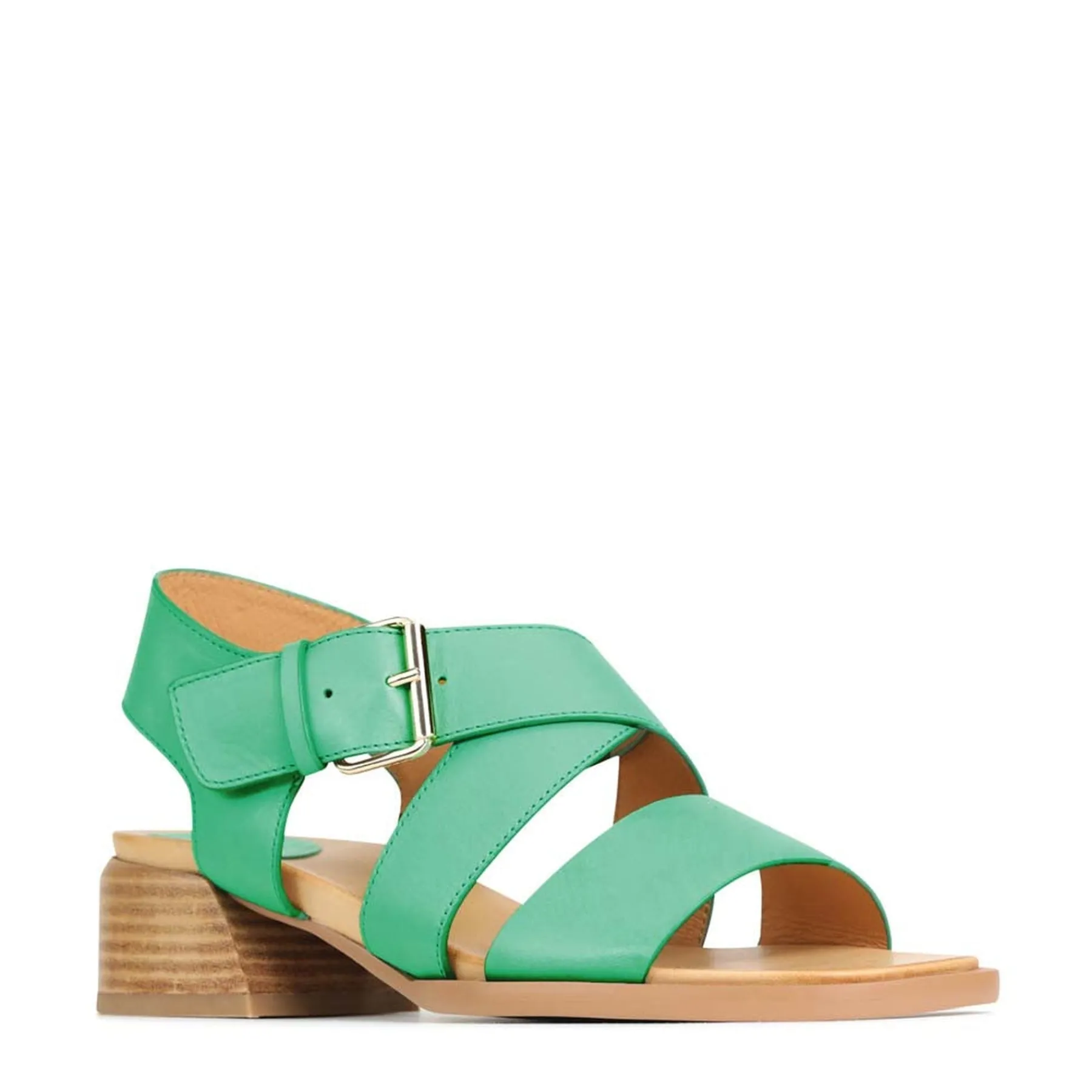 Shop EOS Footwear ELLI ANKLE STRAP SANDALS LEATHER