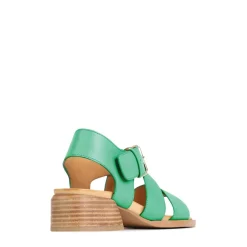 Shop EOS Footwear ELLI ANKLE STRAP SANDALS LEATHER