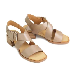 Shop EOS Footwear ELLI ANKLE STRAP SANDALS LEATHER