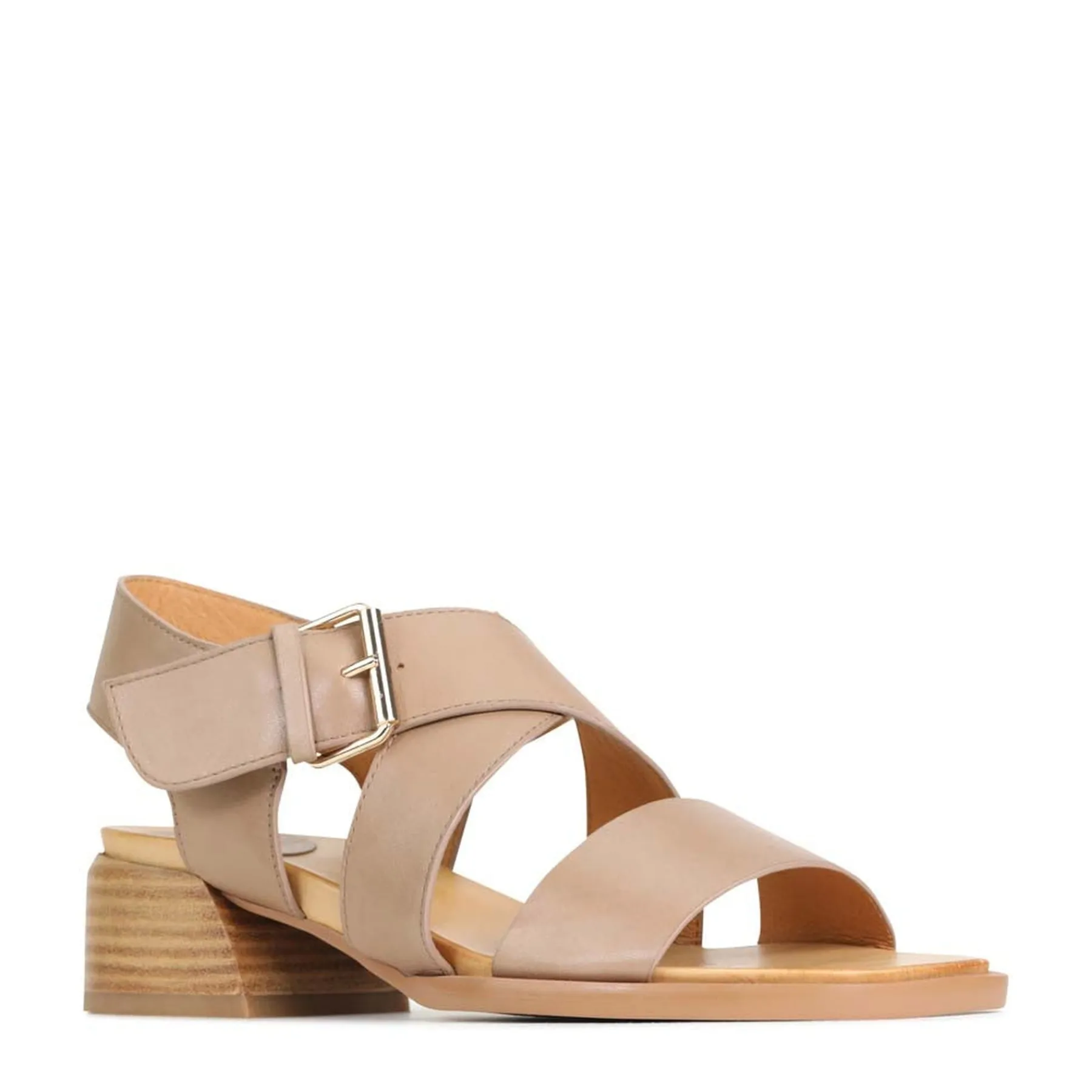 Shop EOS Footwear ELLI ANKLE STRAP SANDALS LEATHER