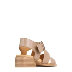 Shop EOS Footwear ELLI ANKLE STRAP SANDALS LEATHER