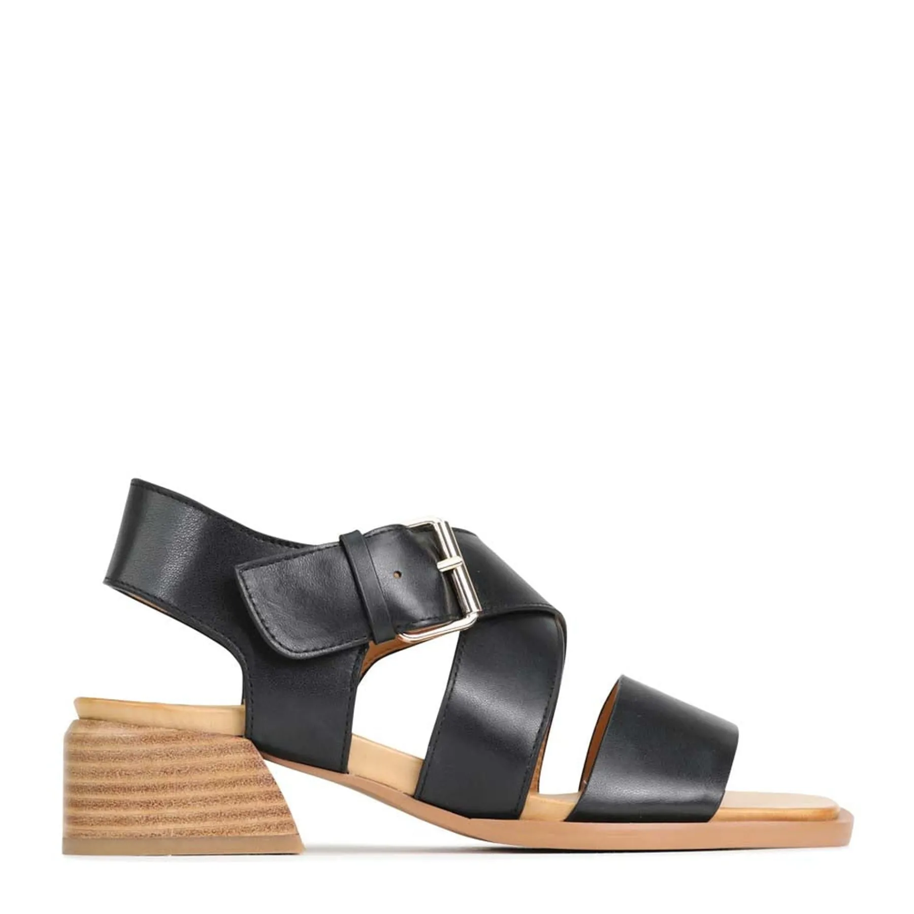 Shop EOS Footwear ELLI ANKLE STRAP SANDALS LEATHER