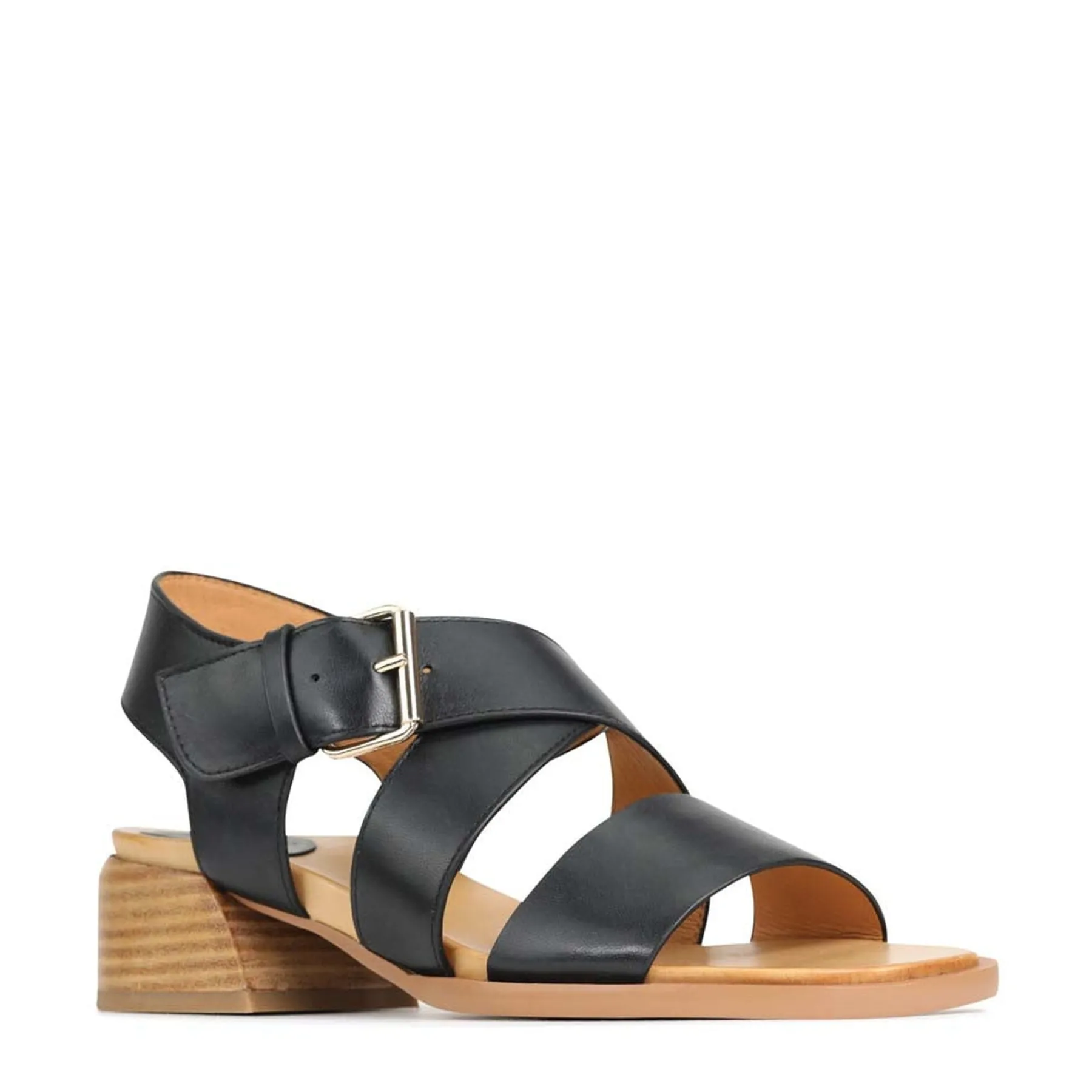 Shop EOS Footwear ELLI ANKLE STRAP SANDALS LEATHER