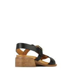 Discount EOS Footwear ELLIA SLING-BACK HEEL SANDALS LEATHER