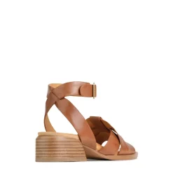 New EOS Footwear ELSA HEEL SANDALS LEATHER