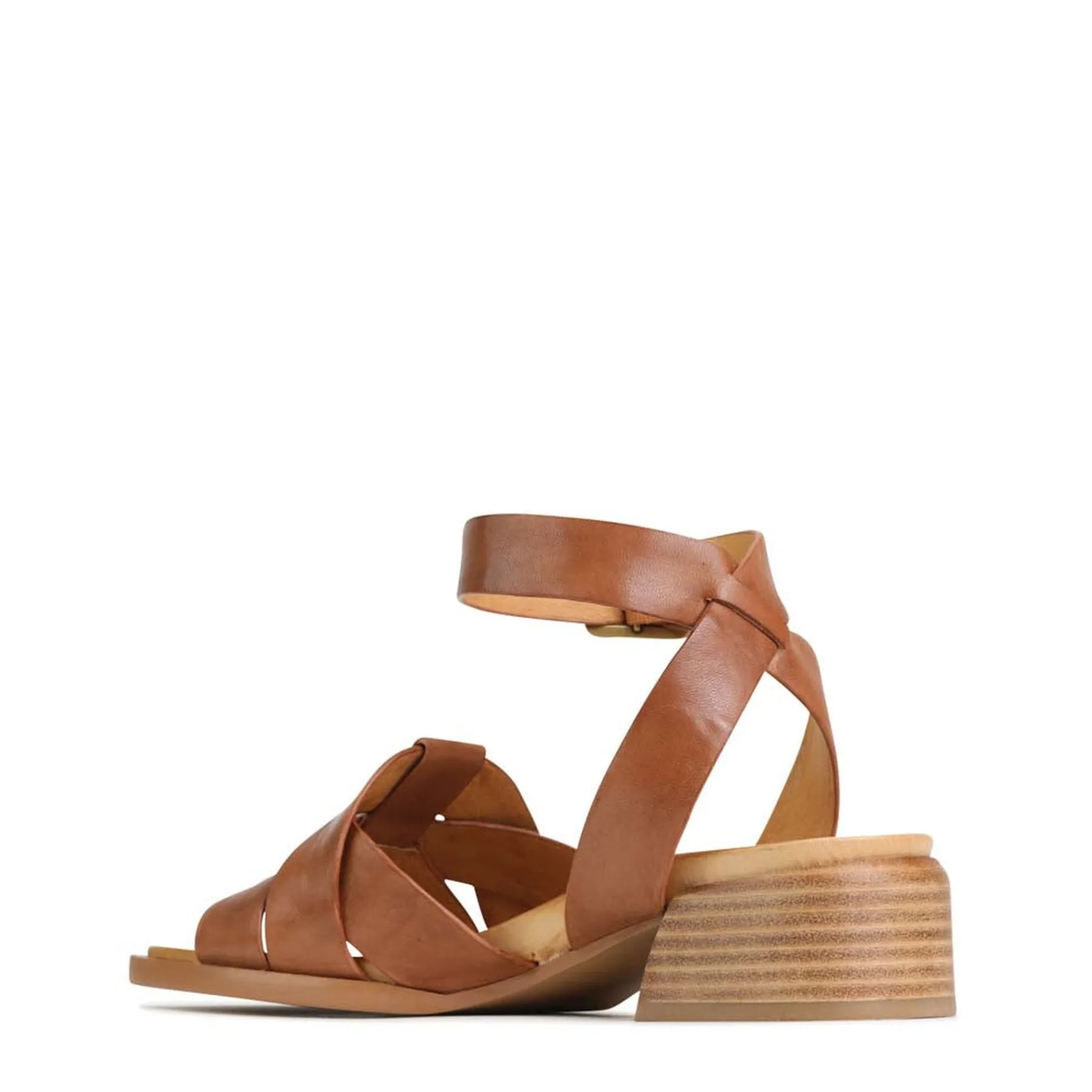 New EOS Footwear ELSA HEEL SANDALS LEATHER