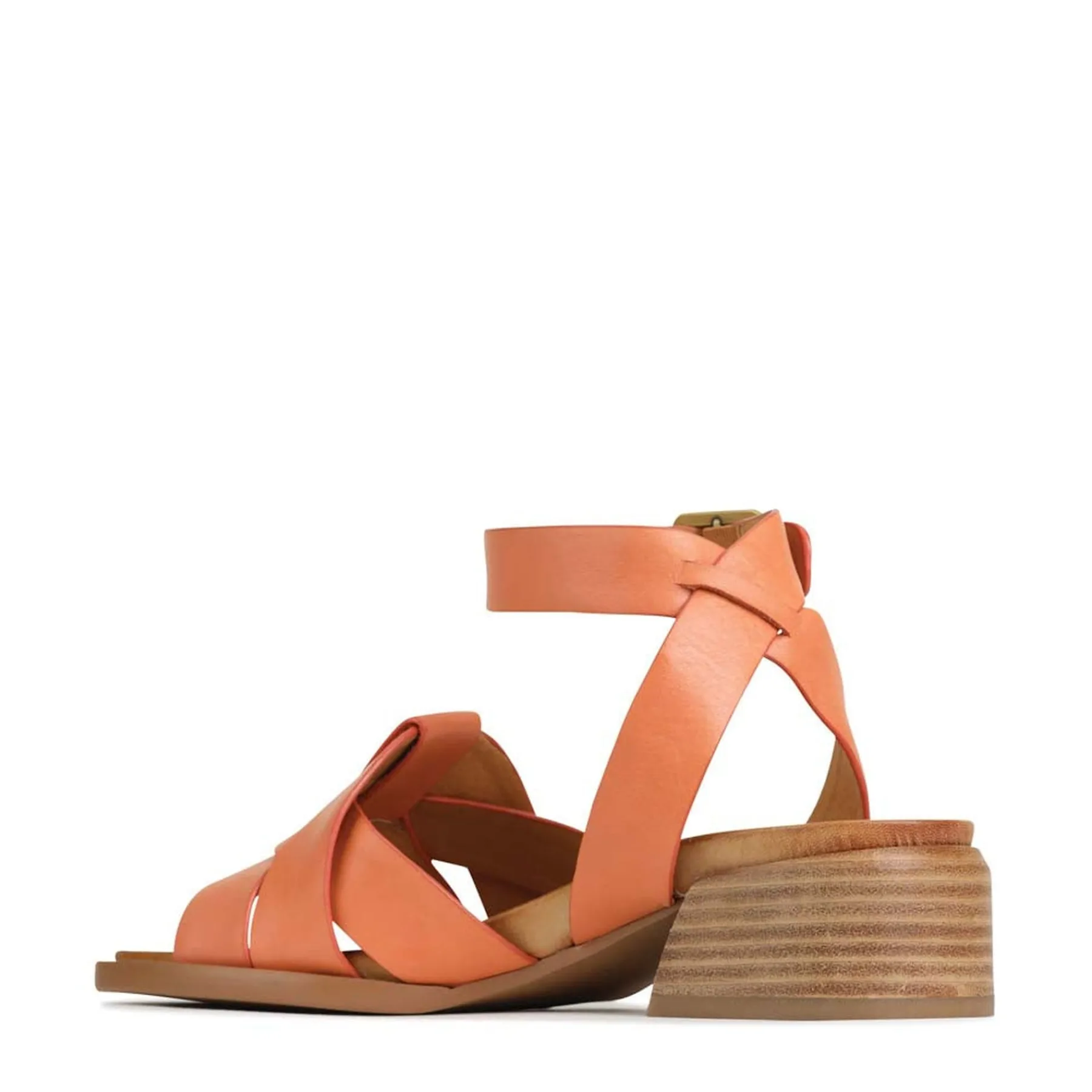 New EOS Footwear ELSA HEEL SANDALS LEATHER