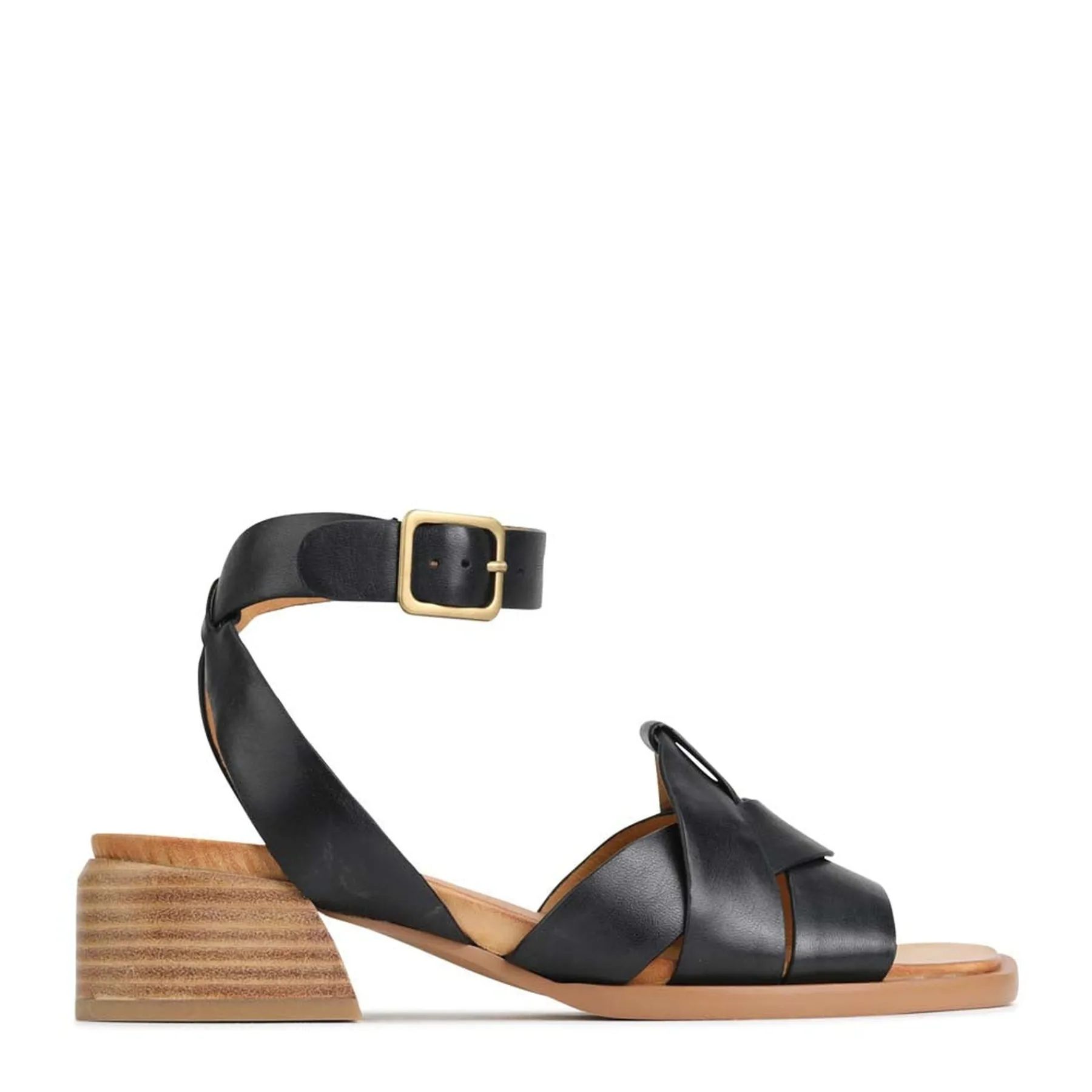 New EOS Footwear ELSA HEEL SANDALS LEATHER