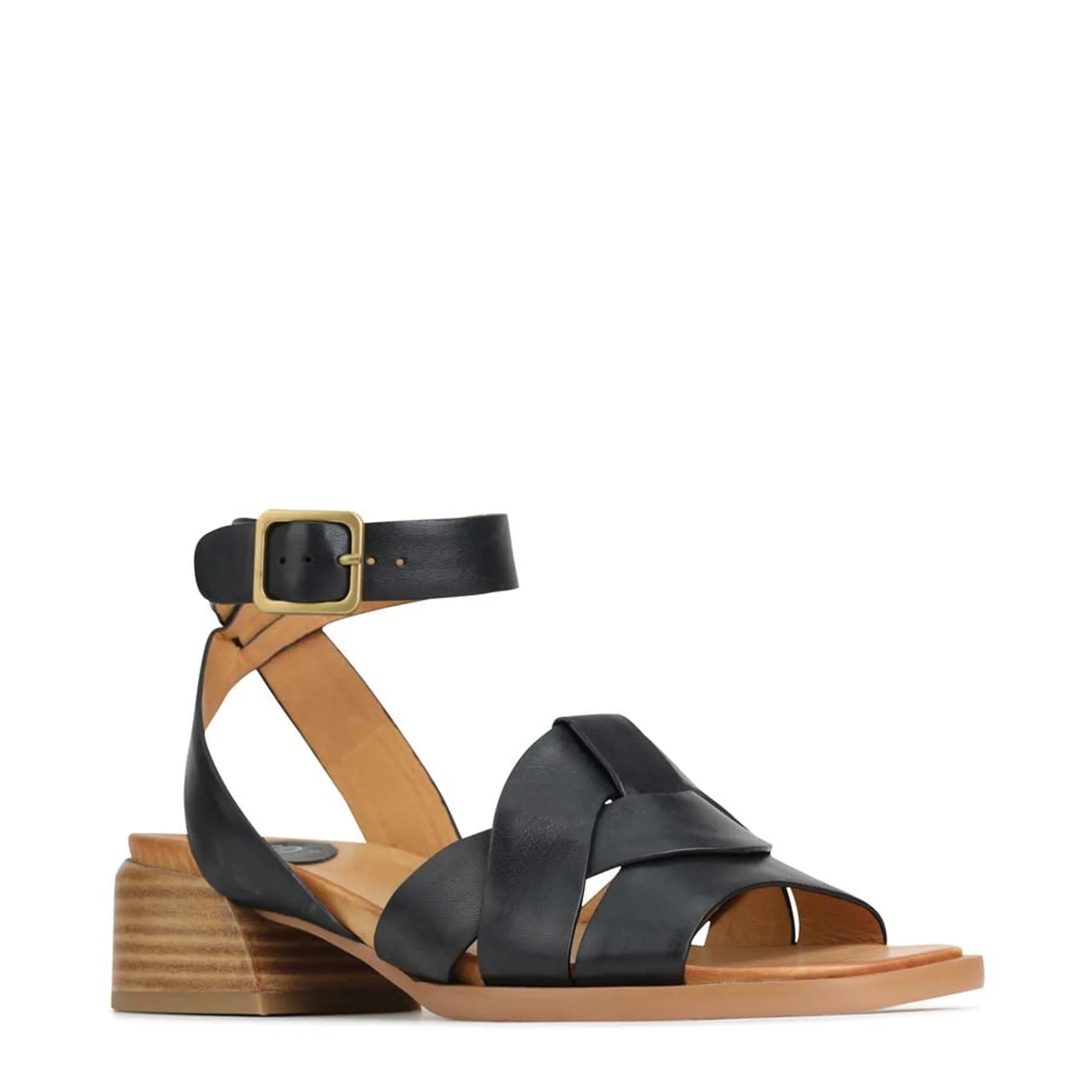 New EOS Footwear ELSA HEEL SANDALS LEATHER