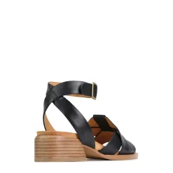 New EOS Footwear ELSA HEEL SANDALS LEATHER