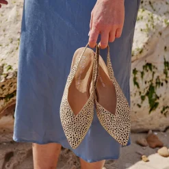 Store EOS Footwear EMIRA ARCHIVE SLING BACK FLATS