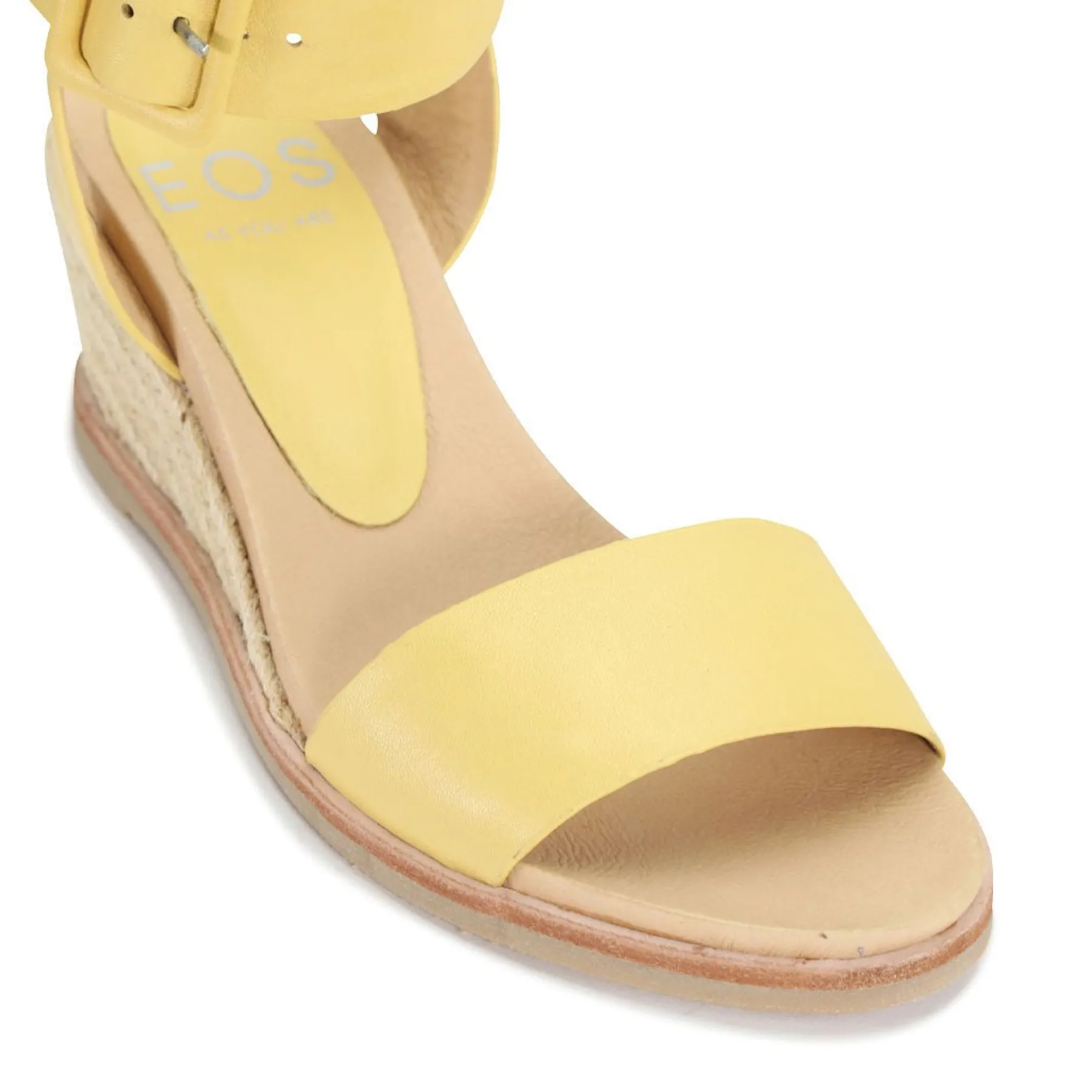 New EOS Footwear EMPATHIC LEATHER ESPADRILLE SANDAL