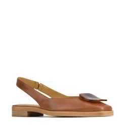 Fashion EOS Footwear ESSY SLING-BACK FLATS LEATHER