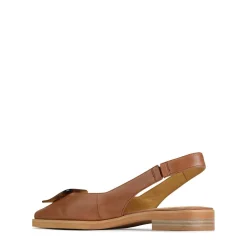 Fashion EOS Footwear ESSY SLING-BACK FLATS LEATHER