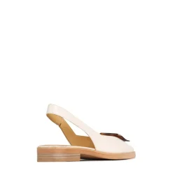 Fashion EOS Footwear ESSY SLING-BACK FLATS LEATHER