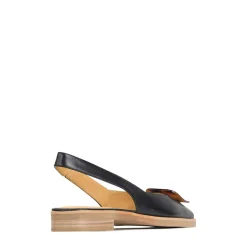 Fashion EOS Footwear ESSY SLING-BACK FLATS LEATHER