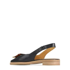 Fashion EOS Footwear ESSY SLING-BACK FLATS LEATHER