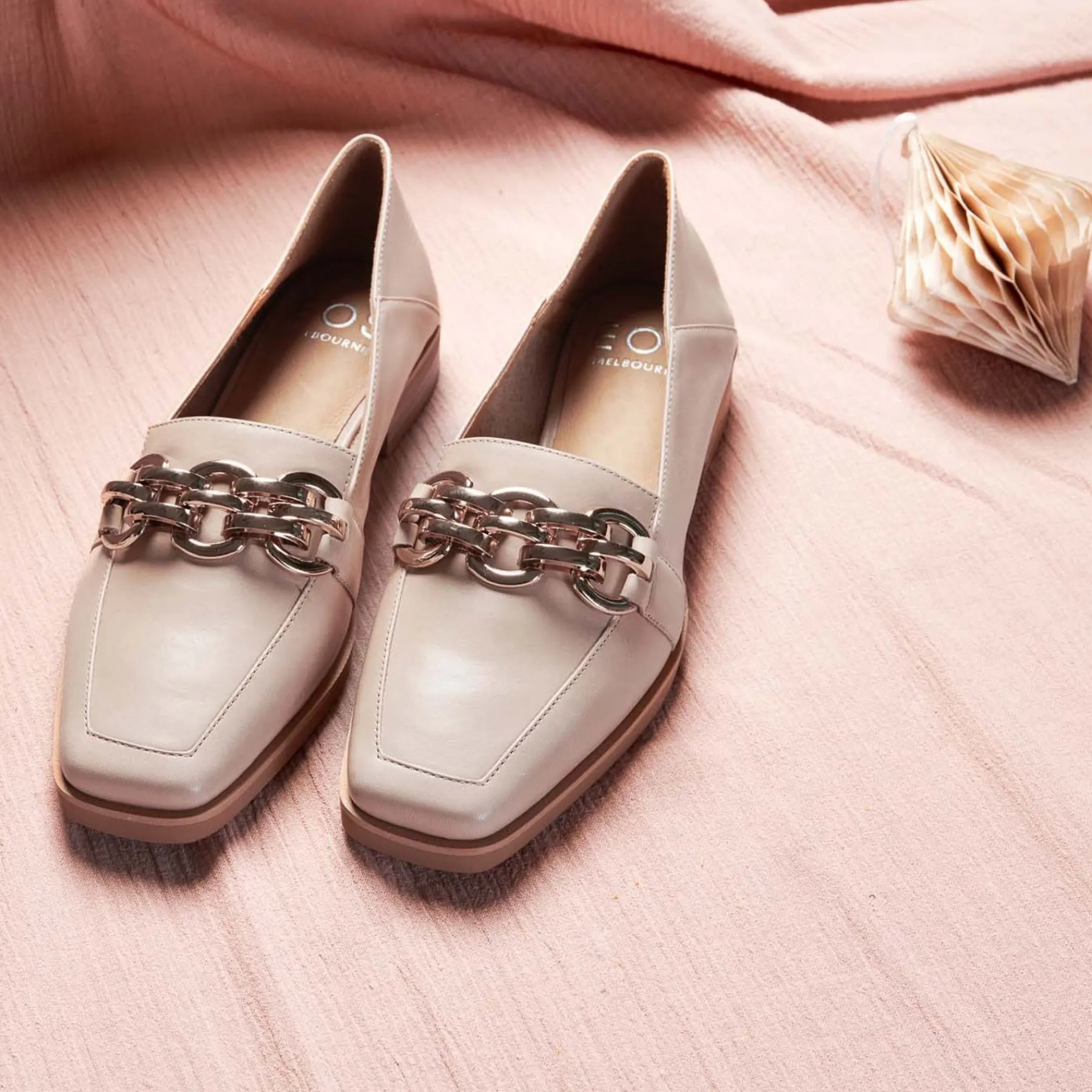 Sale EOS Footwear ESTELLE LOW HEEL LOAFERS LEATHER