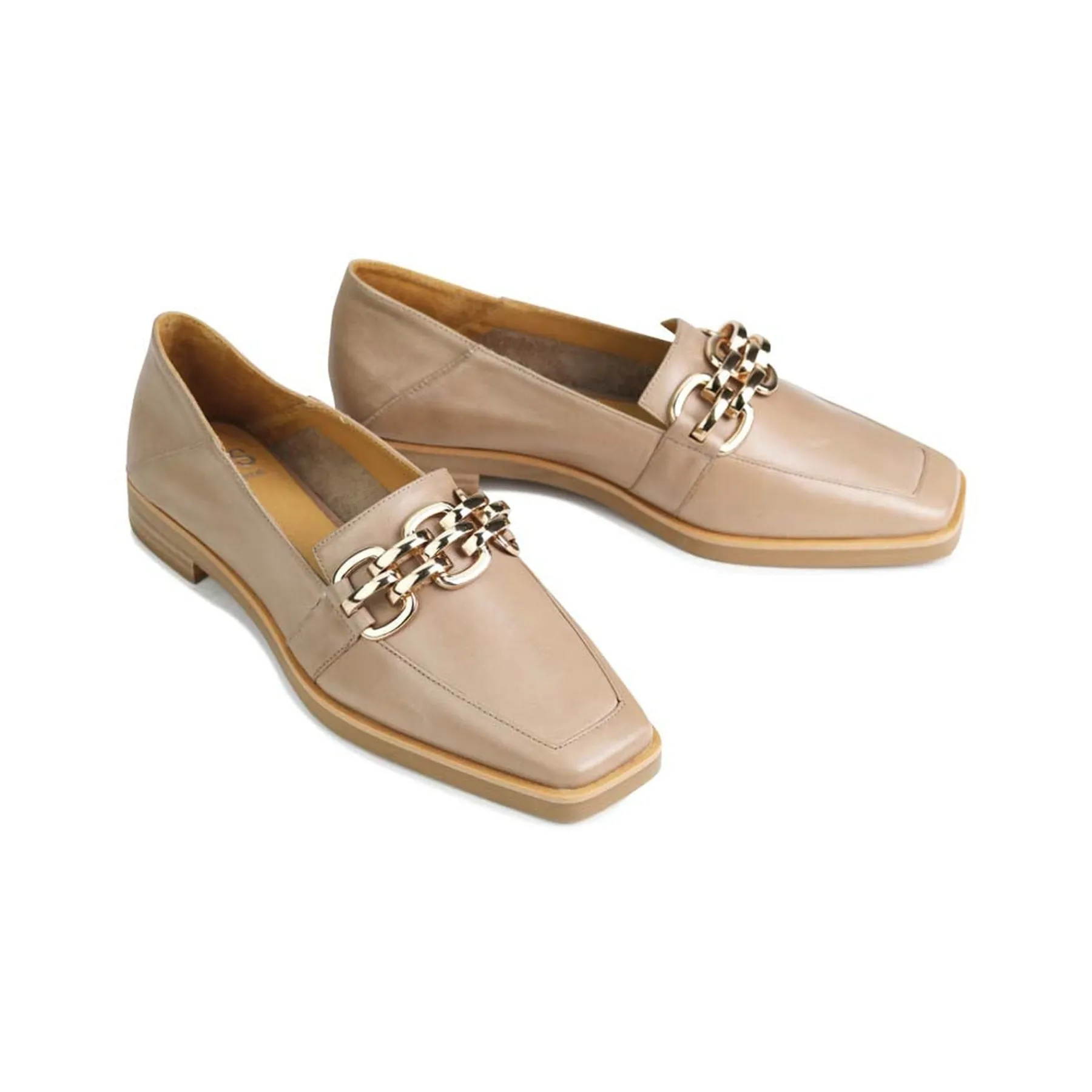 Sale EOS Footwear ESTELLE LOW HEEL LOAFERS LEATHER