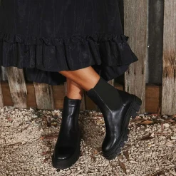 New EOS Footwear FEAT ANKLE BOOTS LEATHER