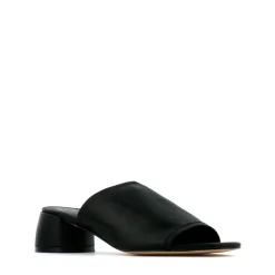 Best Sale EOS Footwear FIO LEATHER BLOCK HEEL SANDALS