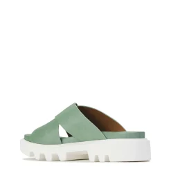 Cheap EOS Footwear FLIGH SLIDE SANDALS Basil