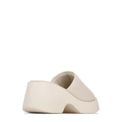 Best EOS Footwear FLORIA LEATHER CHUNKY WEDGE SANDALS