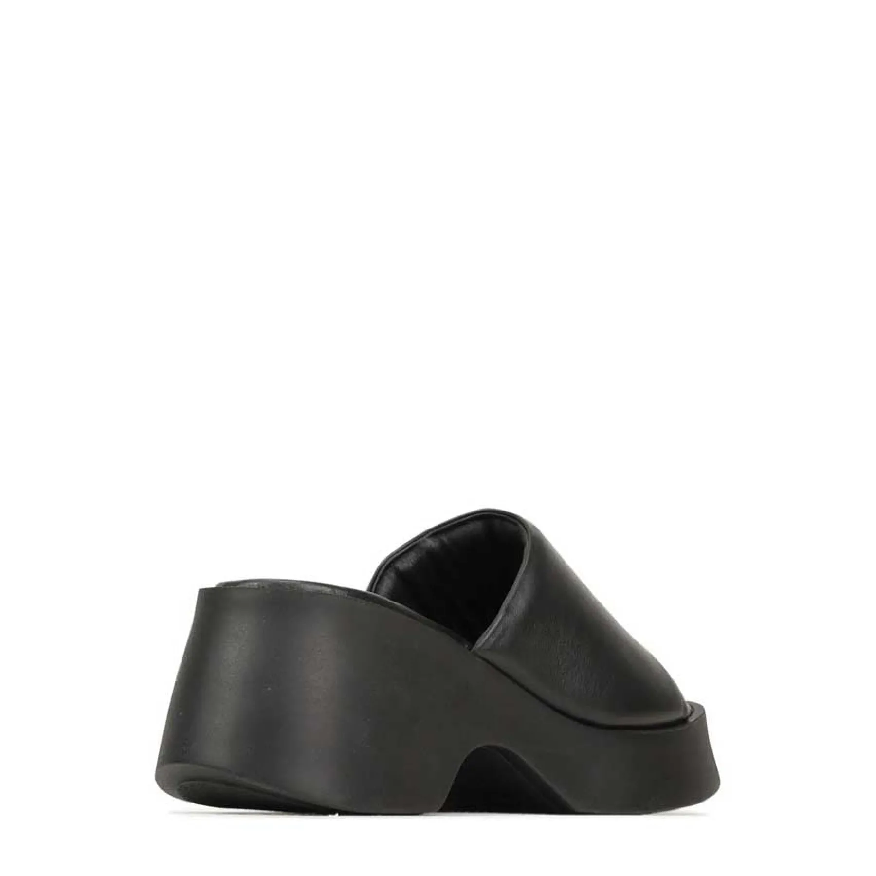 Best EOS Footwear FLORIA LEATHER CHUNKY WEDGE SANDALS