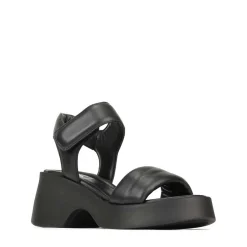 Cheap EOS Footwear FLORINA LEATHER CHUNKY WEDGE SANDALS