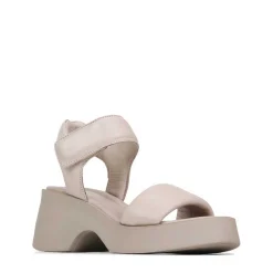Cheap EOS Footwear FLORINA LEATHER CHUNKY WEDGE SANDALS