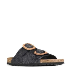 Fashion EOS Footwear GIANA SLIDE SANDALS LEATHER