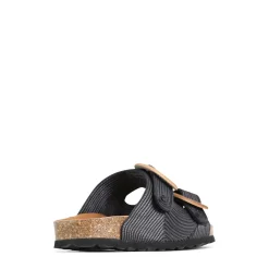 Fashion EOS Footwear GIANA SLIDE SANDALS LEATHER