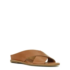 Online EOS Footwear HIGH LEATHER SLIDE SANDALS