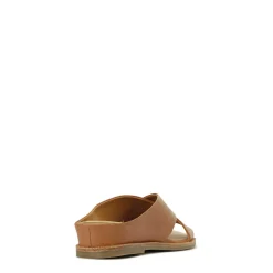 Online EOS Footwear HIGH LEATHER SLIDE SANDALS