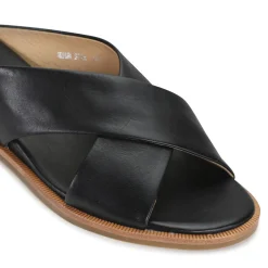 Online EOS Footwear HIGH LEATHER SLIDE SANDALS