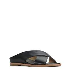 Online EOS Footwear HIGH LEATHER SLIDE SANDALS